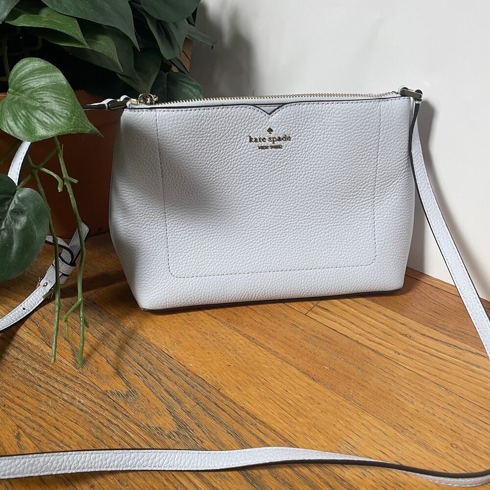 Kate Spade Harlow Crossbody bag Light Grey